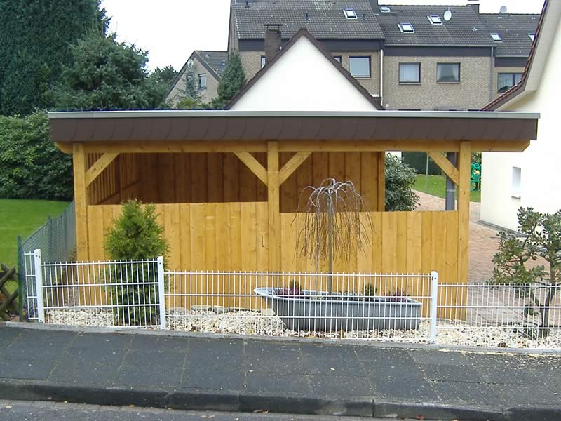 Flachdach Carport In Bielefeld Ubbedissen