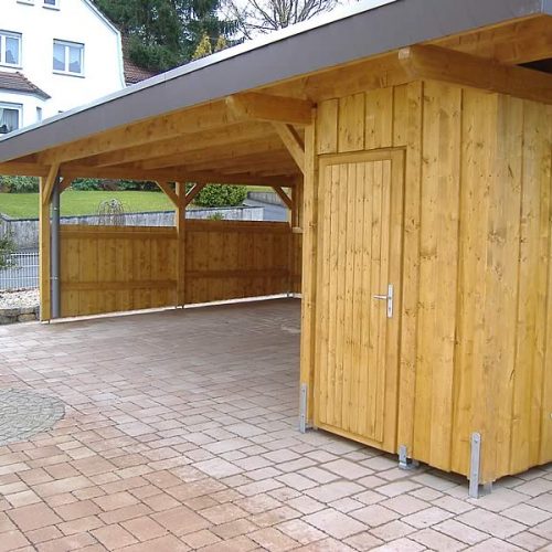 Flachdach Carport In Bielefeld Ubbedissen