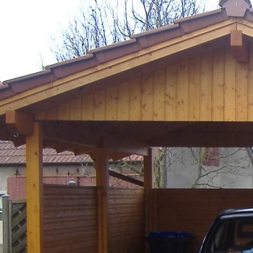 Satteldach Carport In Lippe