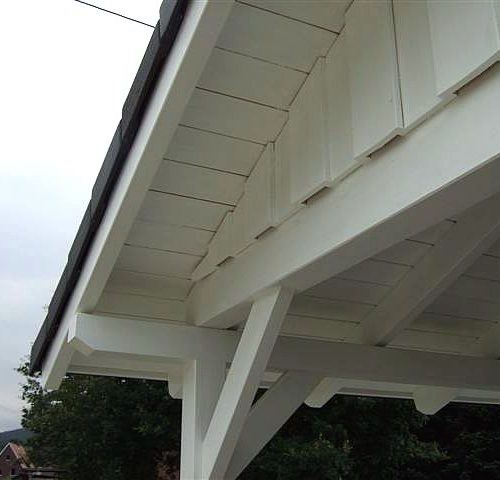 Satteldach Carport Steinhagen Westfalen 6