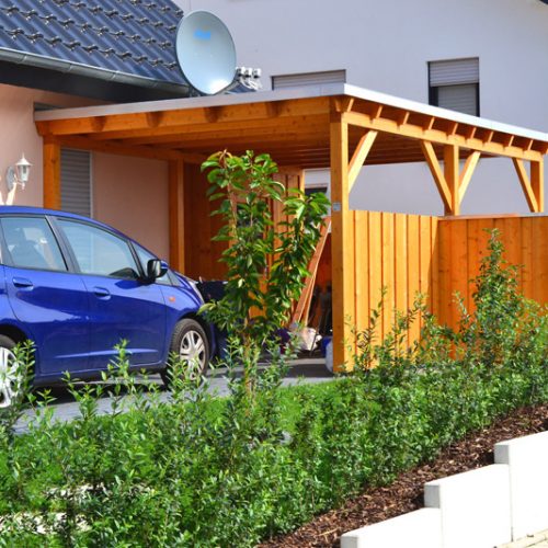 Carport mit Abstellraum in Herford