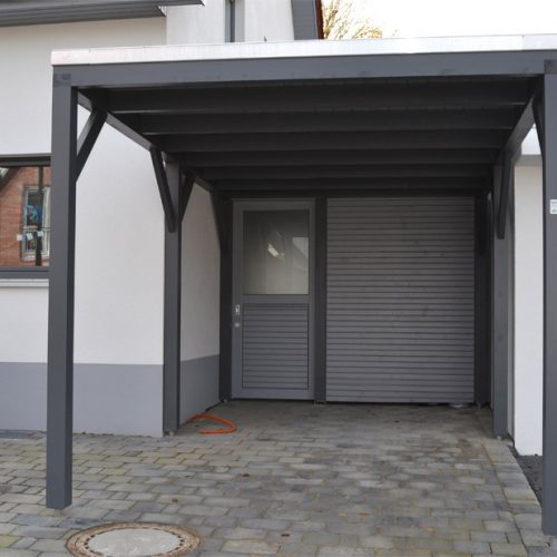 Flachdachcarport mit Abstellraum Sennestadt