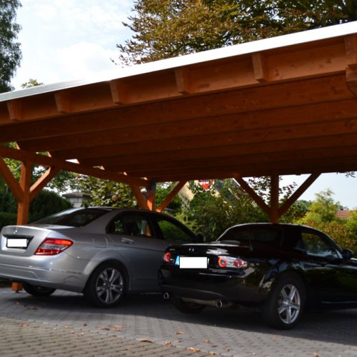 Flachdachcarport in Rietberg