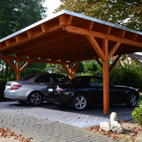 Flachdachcarport in Rietberg