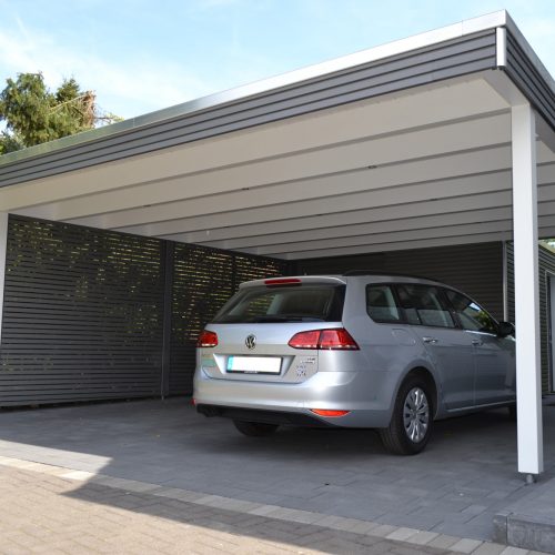 Doppelcarport mit Abstellraum in Verl